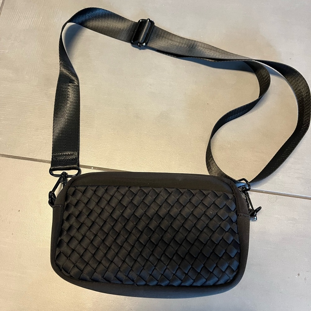 Elegant Black Crossbody Bag